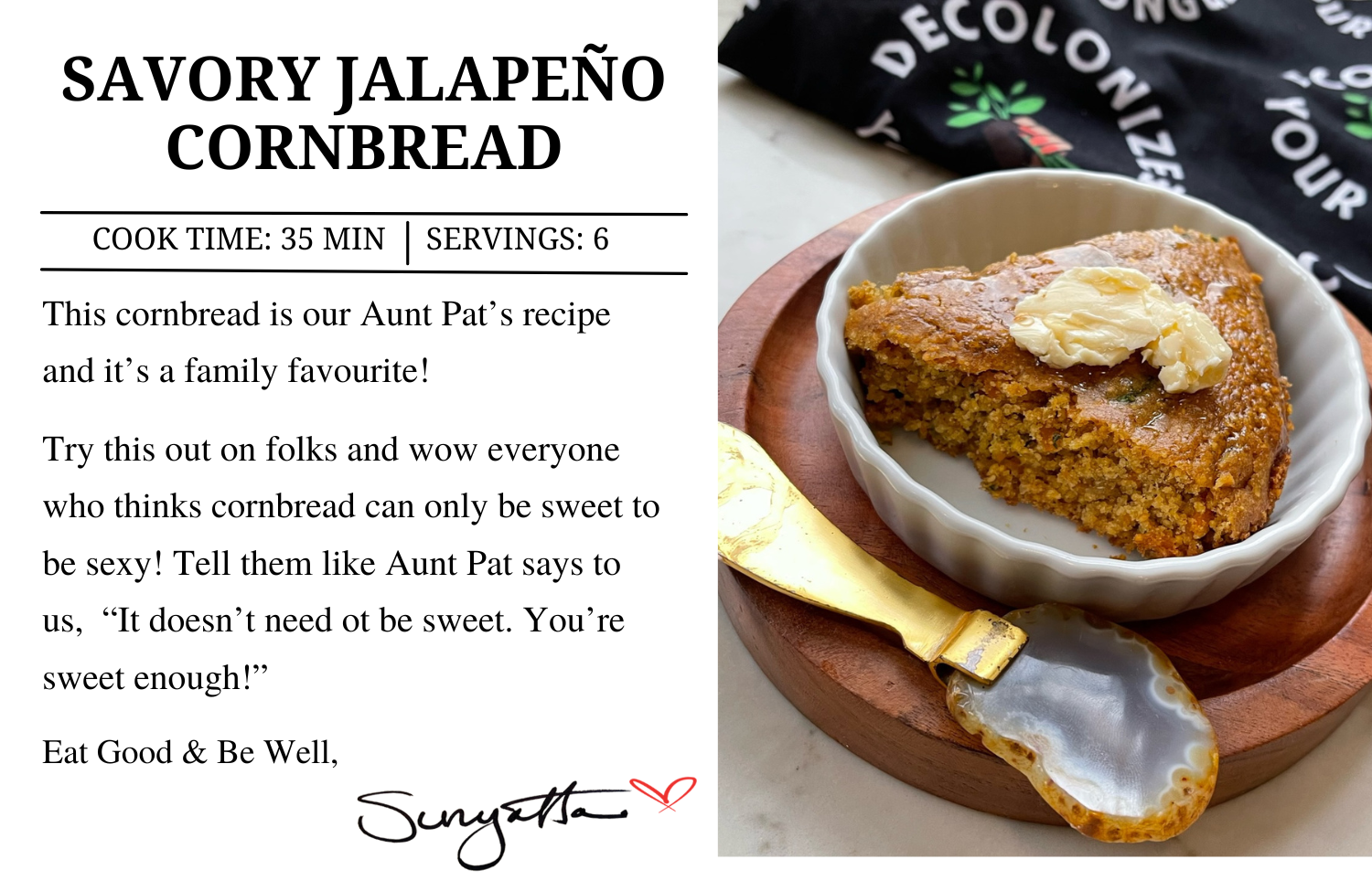 SAVORY JALAPENO CORNBREAD