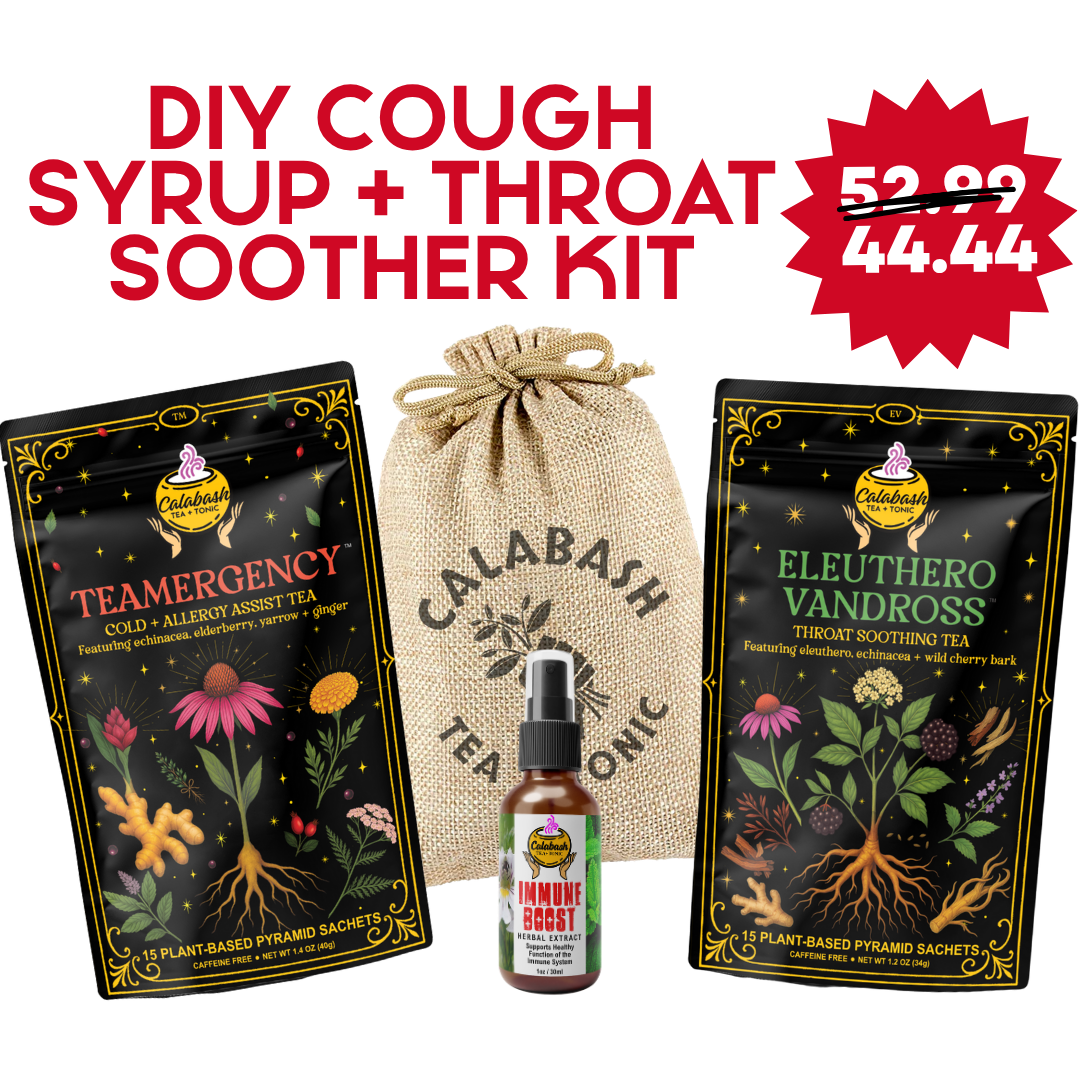 DIY Cough Syrup + Throat Soother Kit