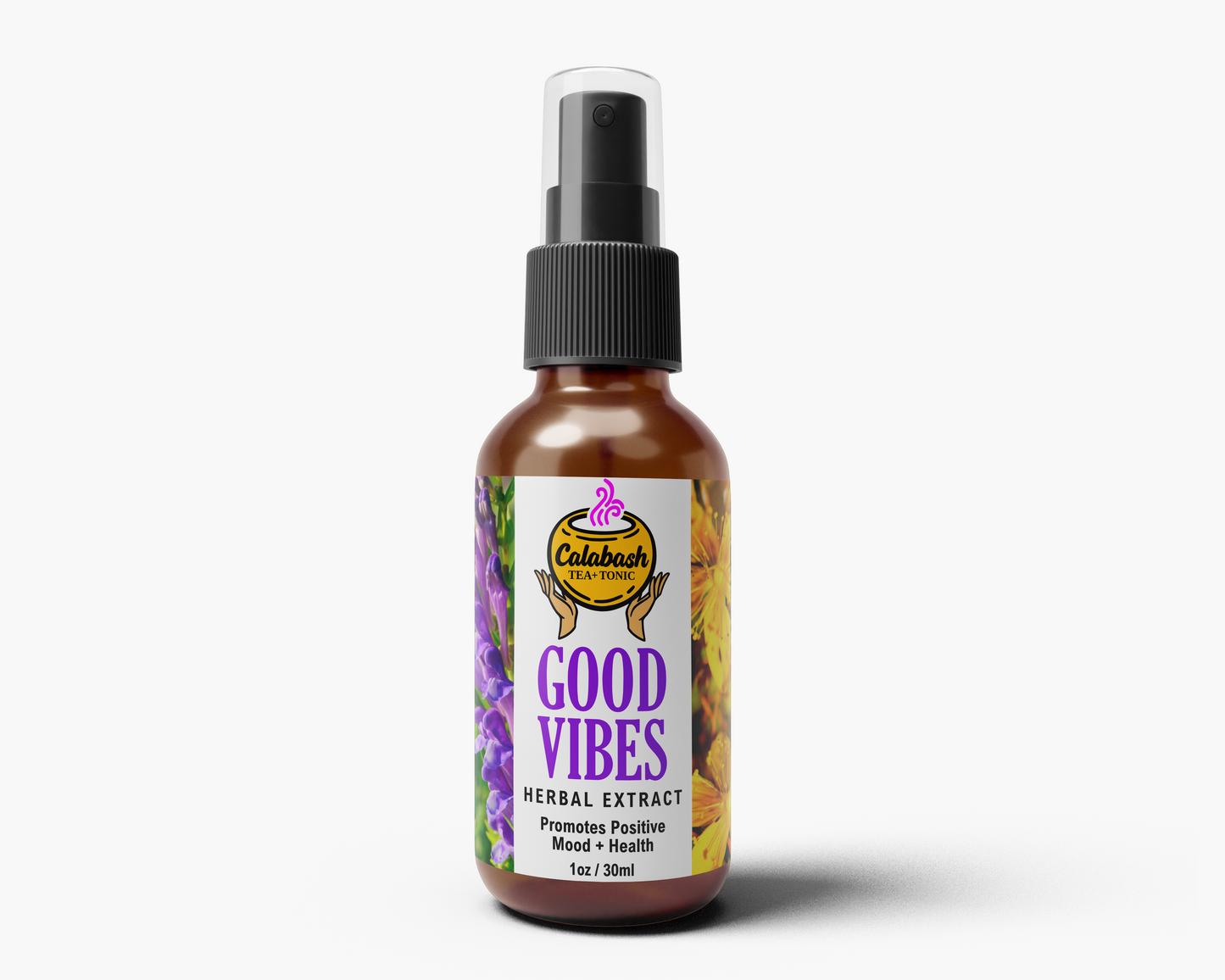 GOOD VIBES HERBAL EXTRACT: mood elevating assistance