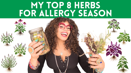 MY TOP 8 HERBS FOR ALLERGY SEASON