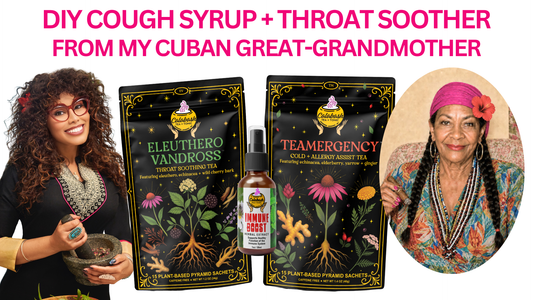 DIY COUGH SYRUP + THROAT SOOTHER FROM MY CUBAN GREAT-GRANDMOTHER