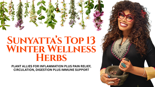 SUNYATTA’S TOP 13 WINTER WELLNESS HERBS