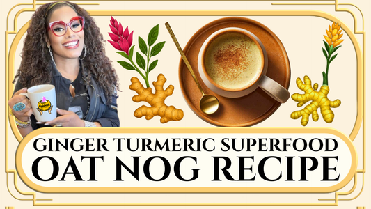 GINGER TURMERIC SUPERFOOD OAT NOG RECIPE