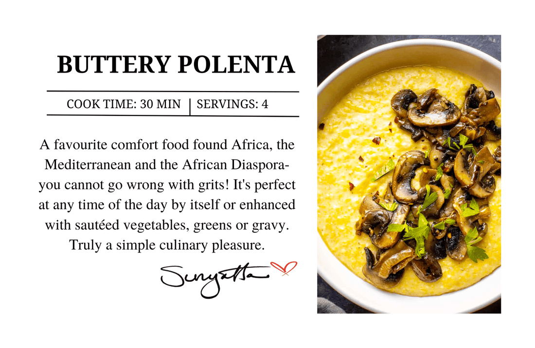 BUTTERY POLENTA