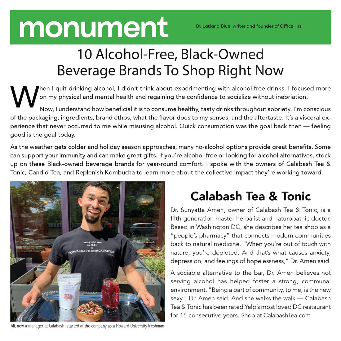 MONUMENT MAGAZINE