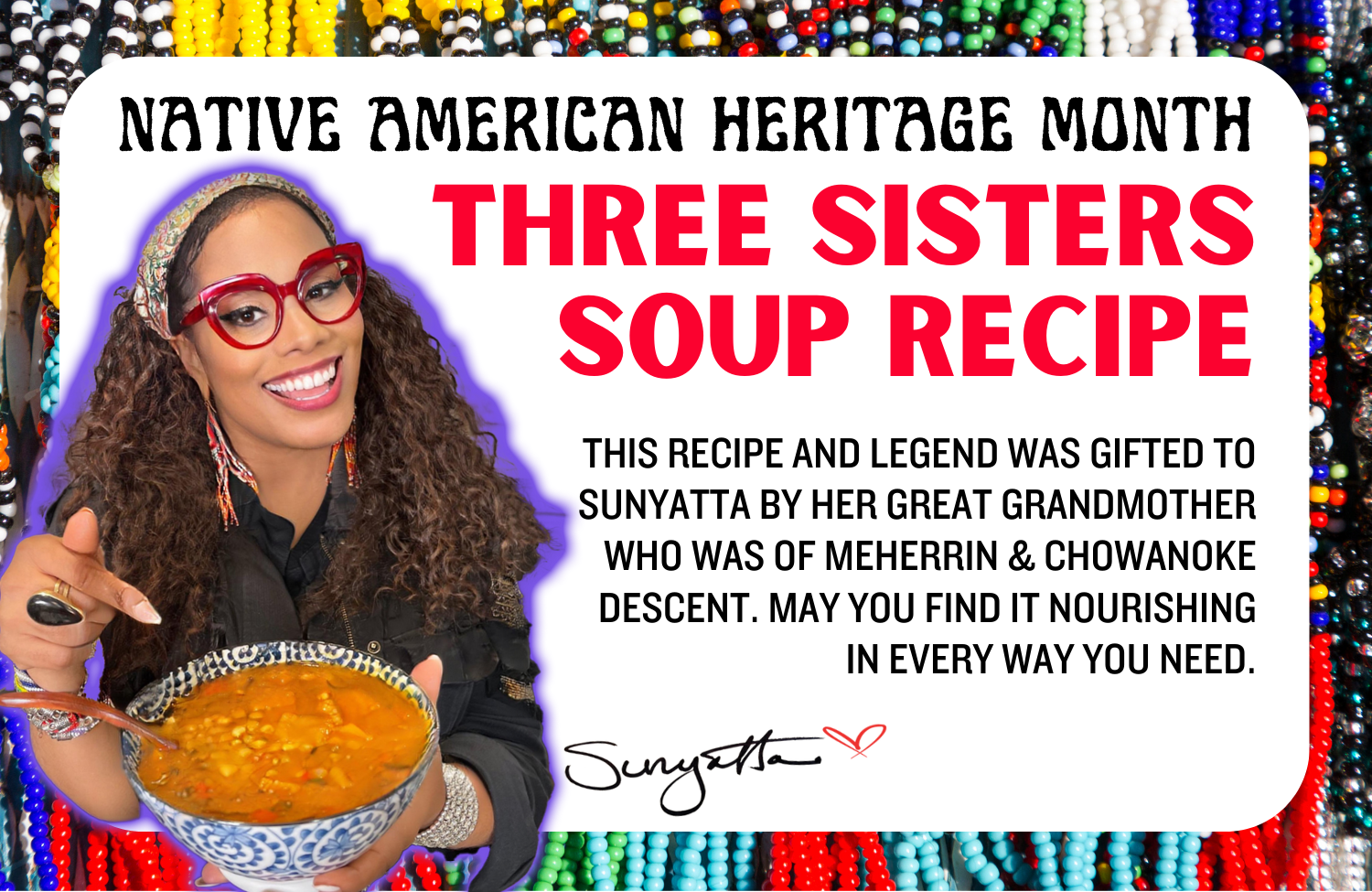Three Sisters Soup Recipe