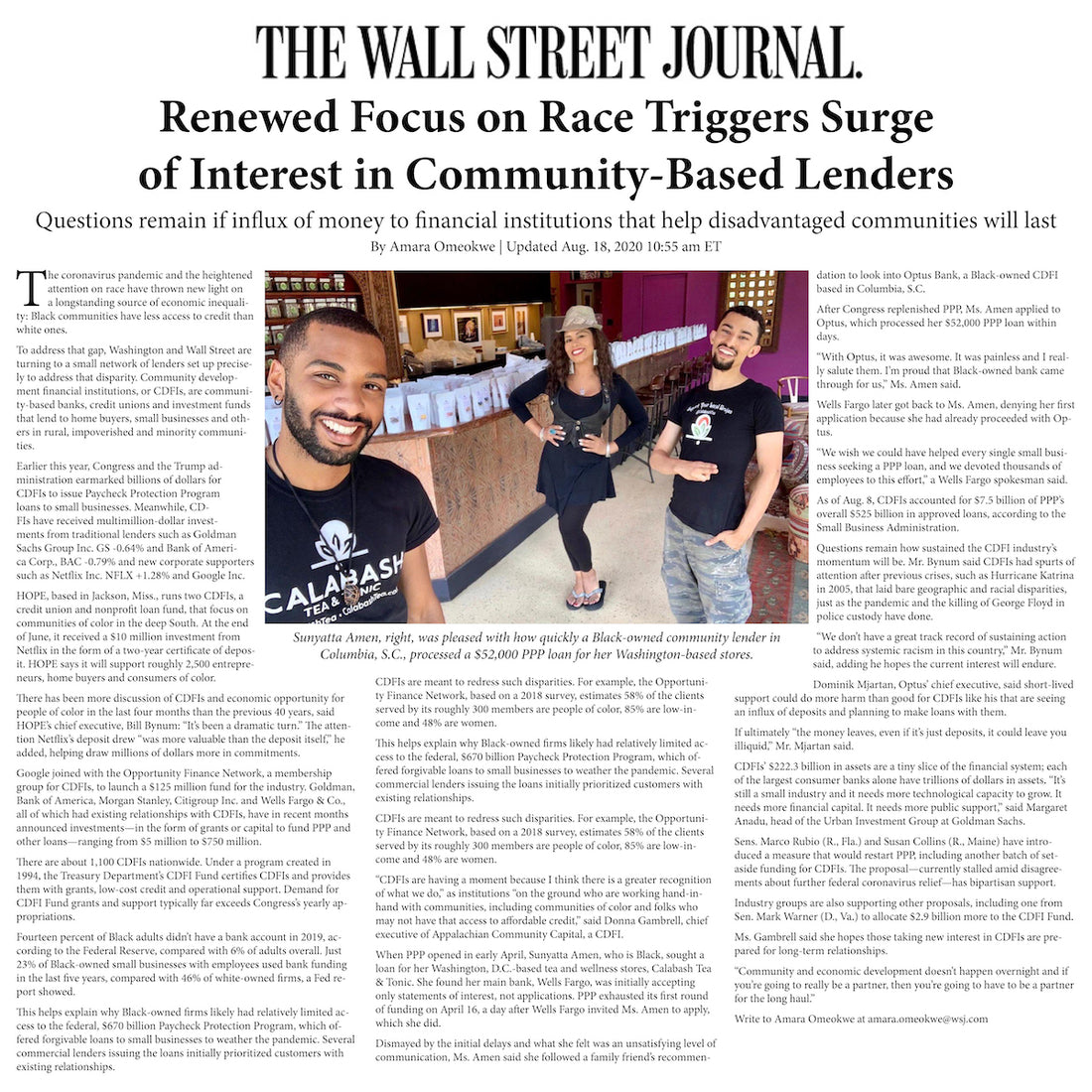 WALL STREET JOURNAL