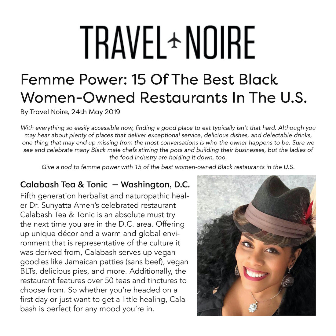 Travel Noire - Femme Power: 15 of the Best Black Women-Owned Restaurants in the US