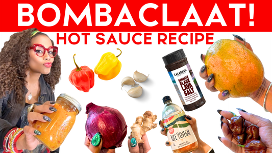 BOMBACLAAT Hot Sauce Recipe!