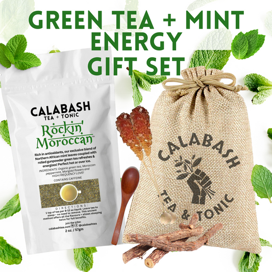 Green Tea + Mint Energy Gift Set