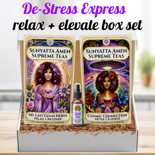 DE-STRESS EXPRESS: relax + elevate Box Set