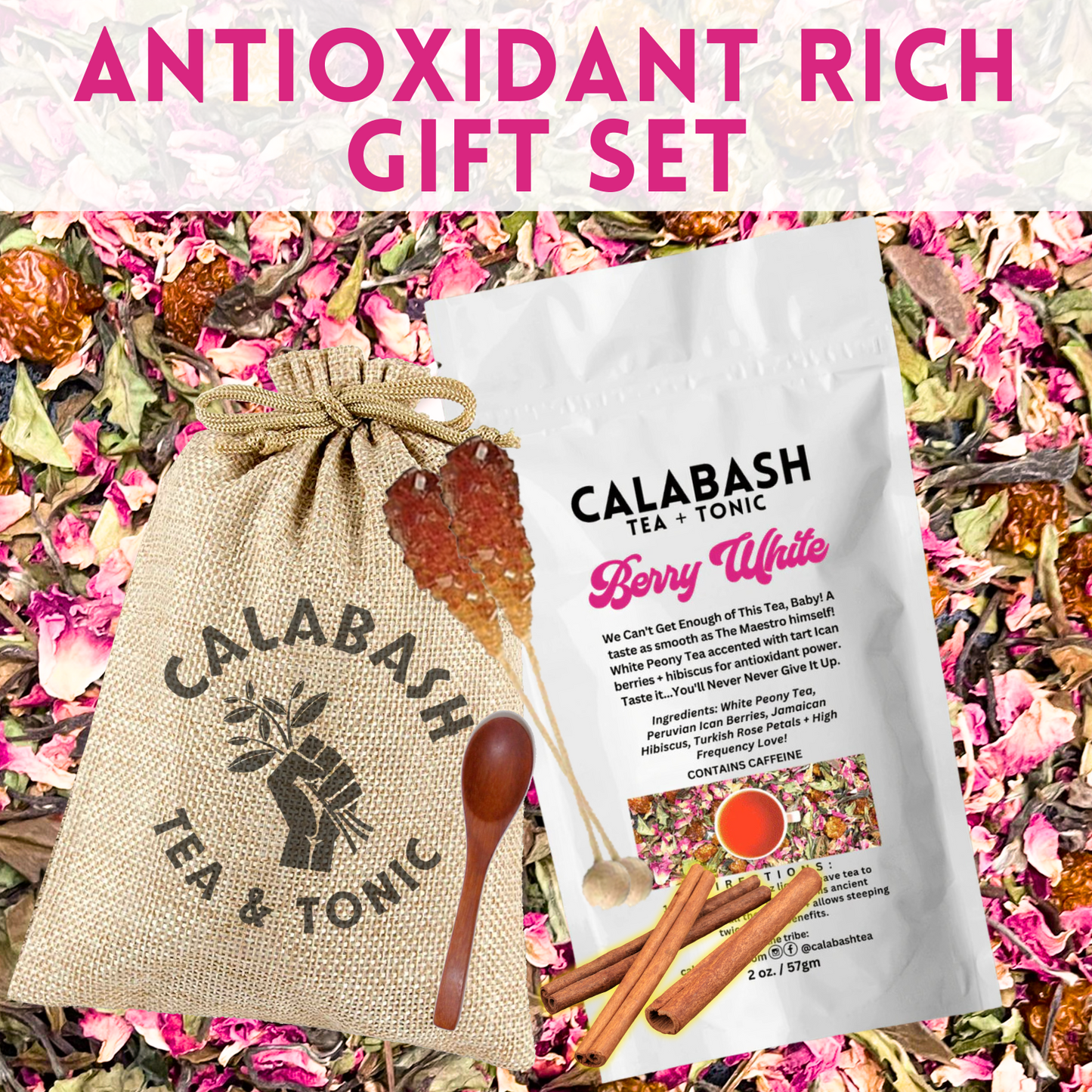 INCAN BERRY + WHITE TEA: Antioxidant Rich Gift Set