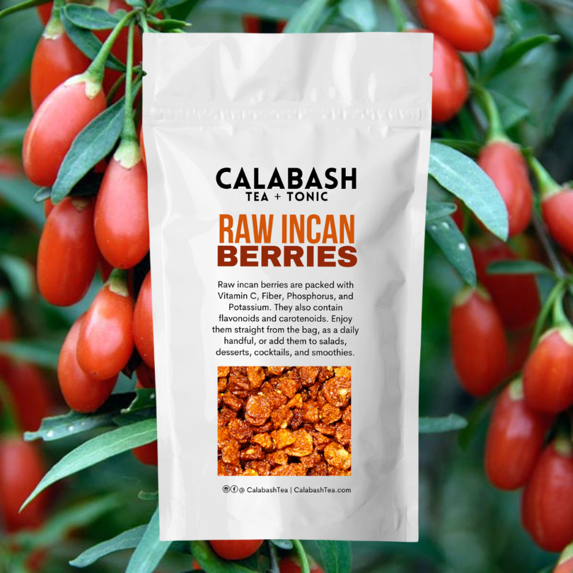 RAW INCAN BERRIES: tart + sugar craving superfood! – Calabash Tea