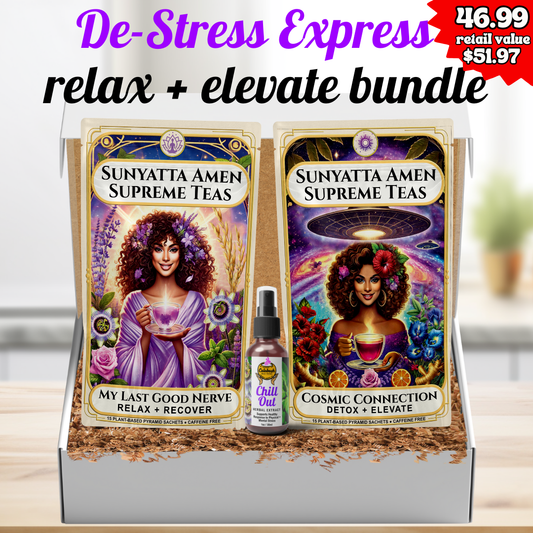 DE-STRESS EXPRESS: relax + elevate bundle