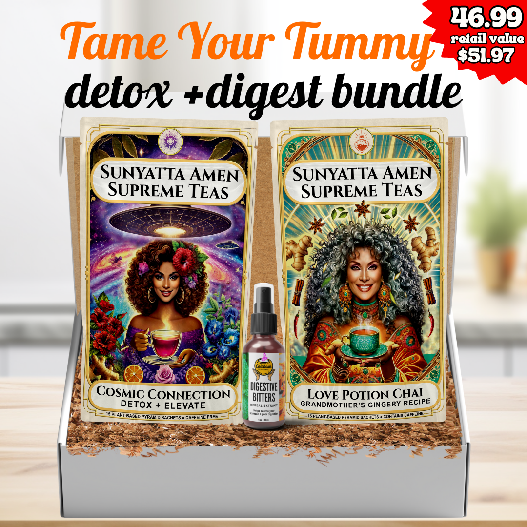 TAME YOUR TUMMY: teatox + digest bundle