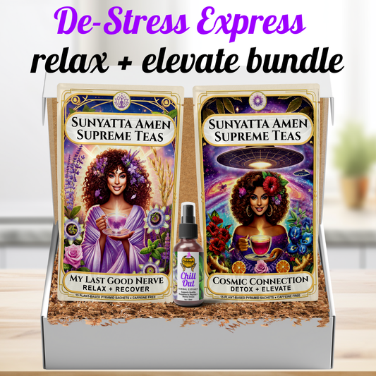 DE-STRESS EXPRESS: relax + elevate bundle