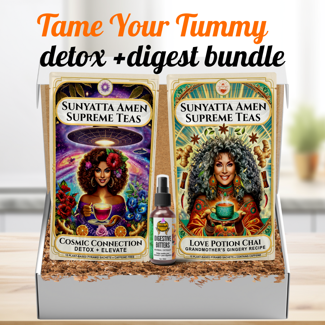TAME YOUR TUMMY: teatox + digest bundle