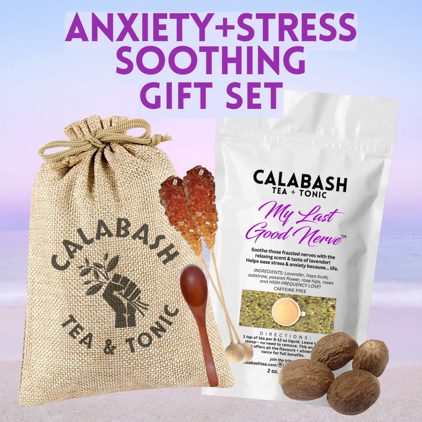 Anxiousness + Stress Soothing Gift Set