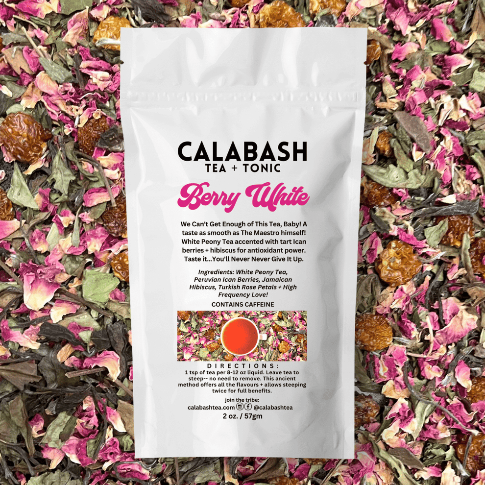 BERRY WHITE: Throat Soothing – Calabash Tea