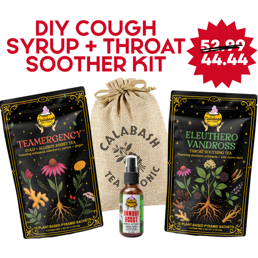 DIY Cough Syrup + Throat Soother Kit
