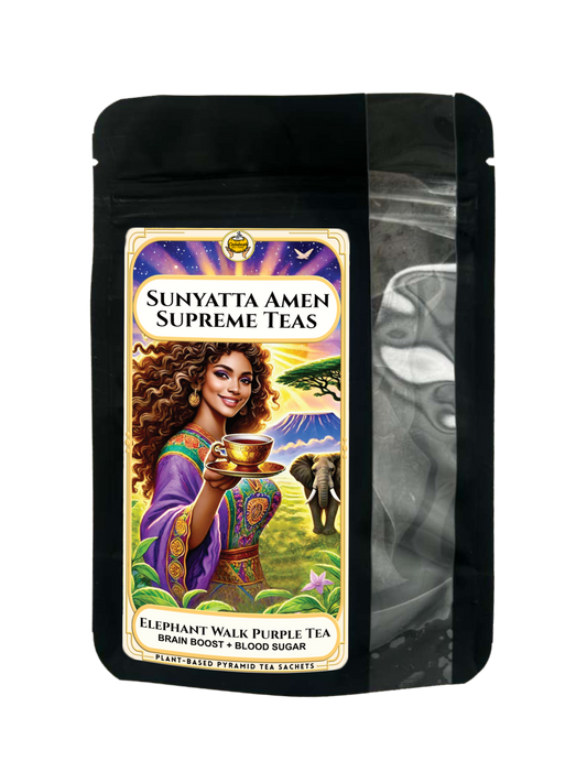 ELEPHANT WALK PURPLE TEA: SUPPORTS CLARITY AND BALANCE SWEETNESS SAMPLER