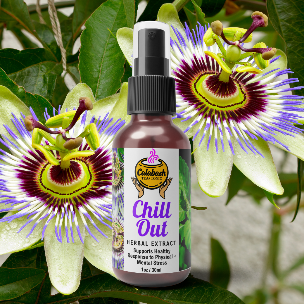 CHILL OUT HERBAL EXTRACT: ease anxiety + stress on the go