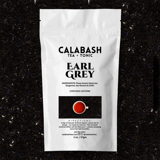 Earl Grey: classic black tea + bergamot