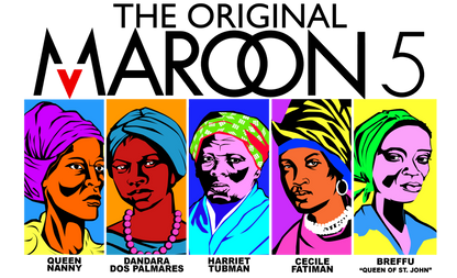 THE ORIGINAL MAROON 5 WOMEN WARRIORS T SHIRT