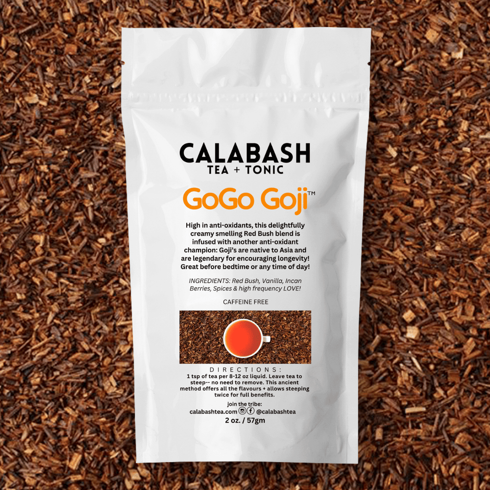 GOGO GOJI relaxing decaf redbush tea Calabash Tea