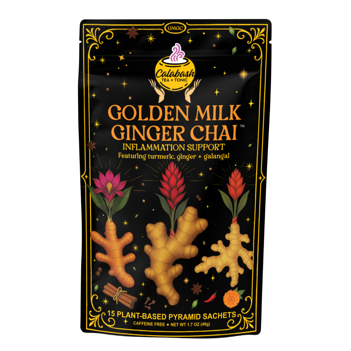 GOLDEN MILK GINGER CHAI: anti-inflammatory boost + sugar craving relief