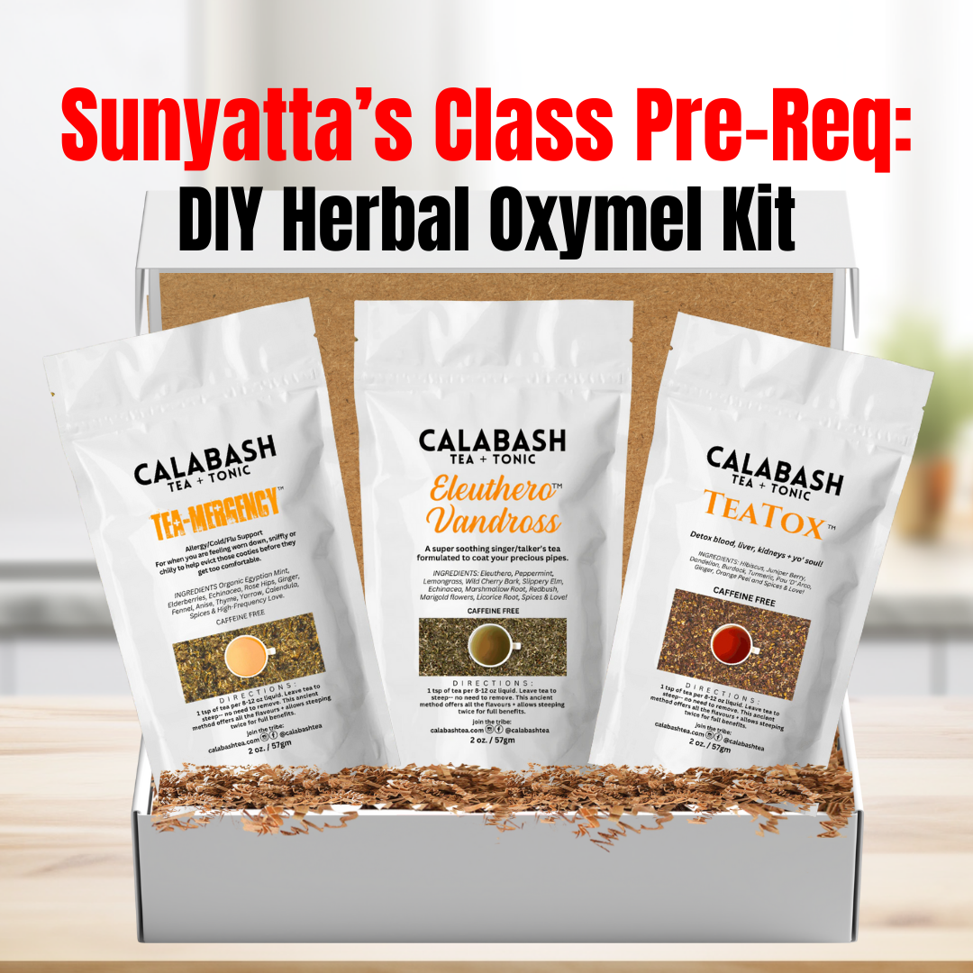 Sunyatta Amen: Virtual DIY Herbal Oxymel