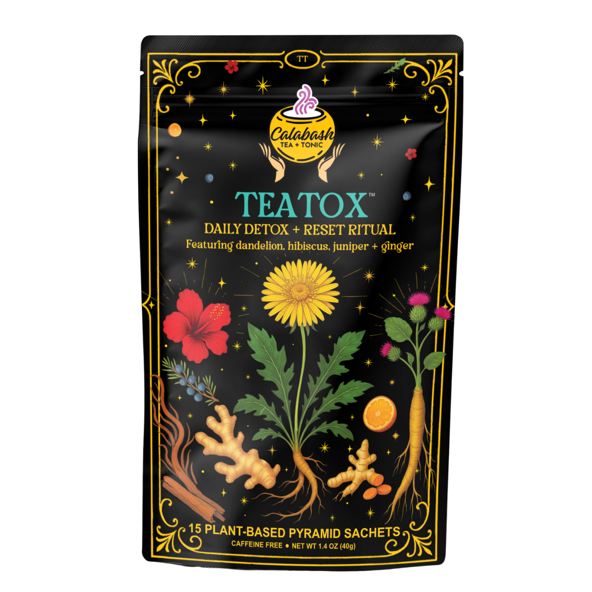 TEATOX TEA:  assists glands and liver
