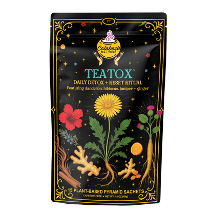 TEATOX TEA:  assists glands and liver