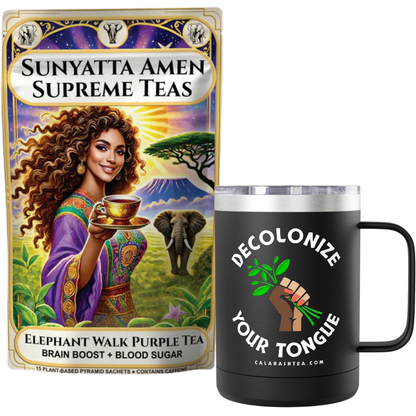 DECOLONIZE INSULATED STAINLESS STEEL MUG