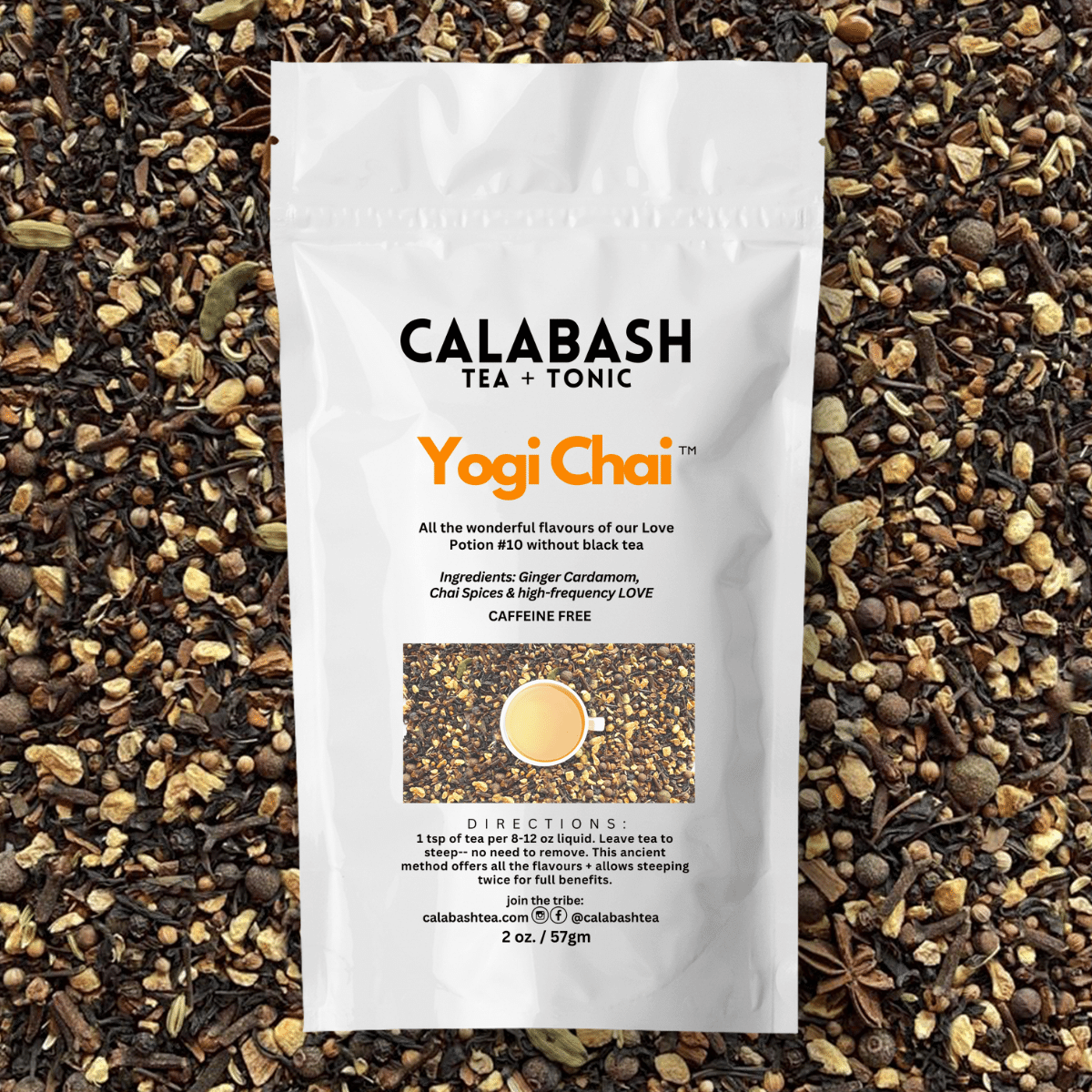 YOGI CHAI: organ warming caffeine free classic chai – Calabash Tea