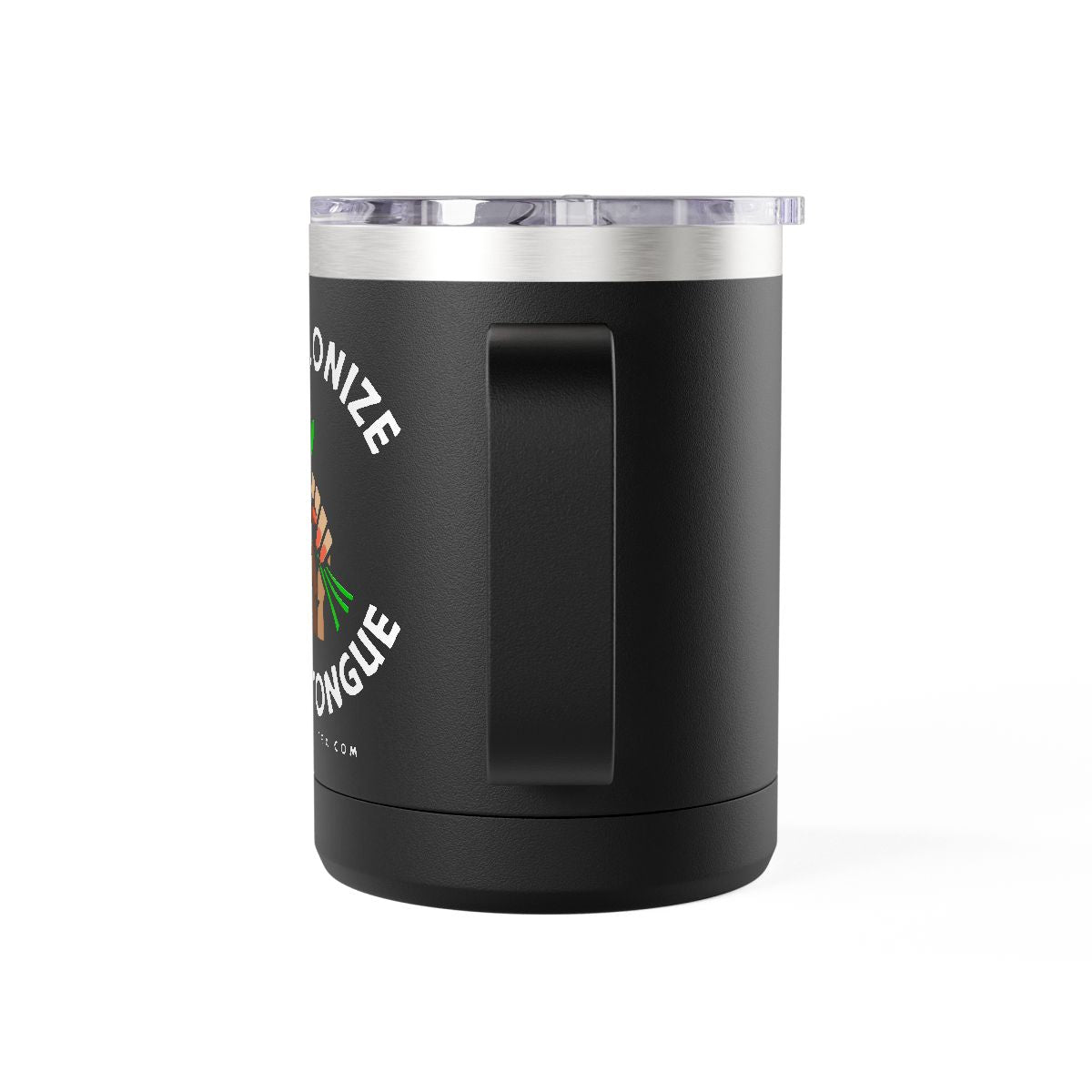 DECOLONIZE INSULATED STAINLESS STEEL MUG