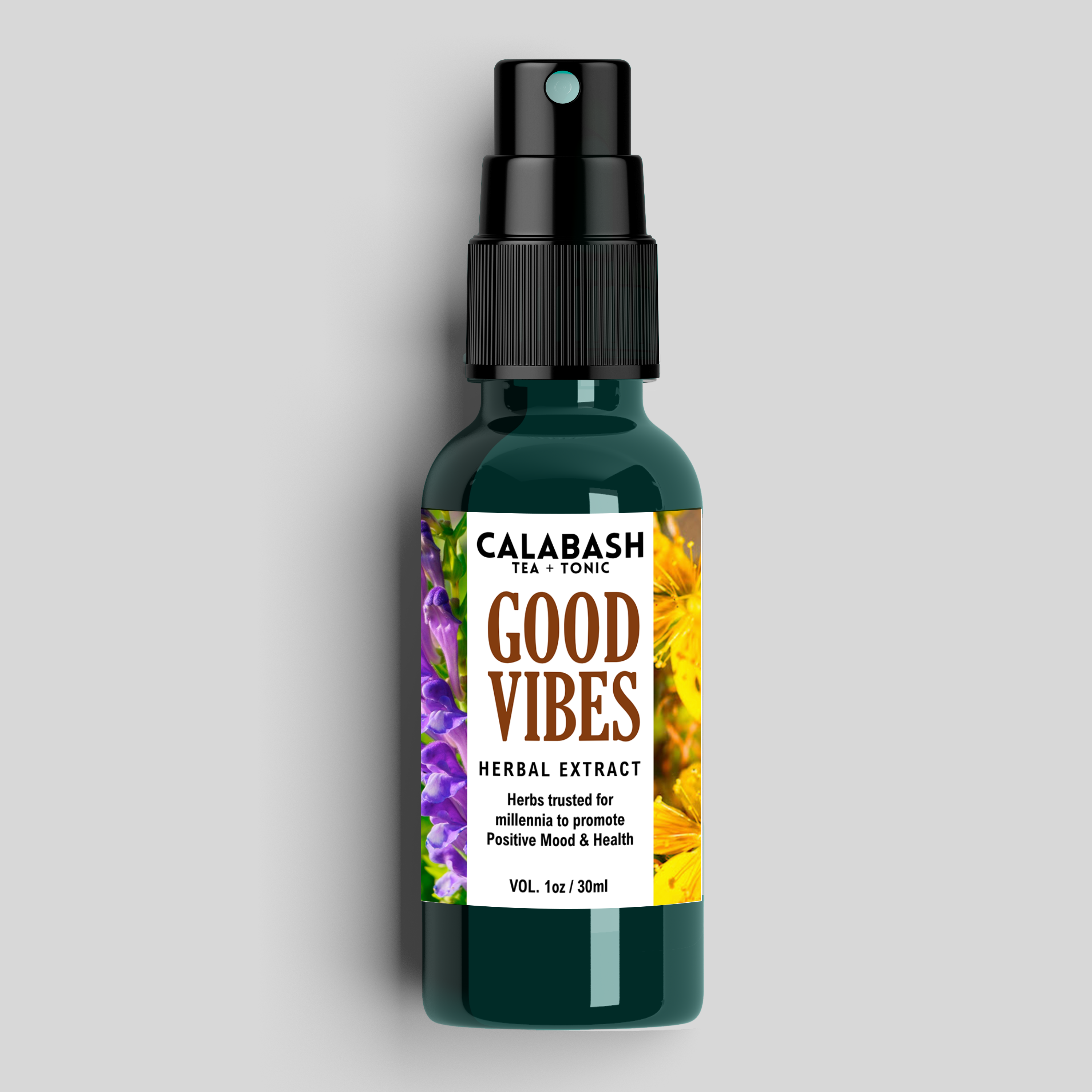 GOOD VIBES HERBAL EXTRACT: mood elevating assistance