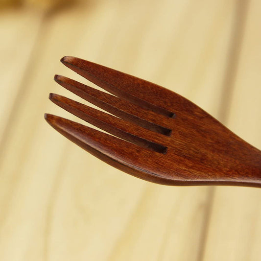 DINNER FORK: Japanese eco-friendly! japanese wood!